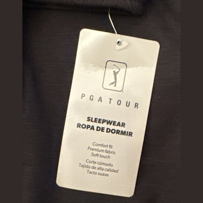 $52 PGA Tour Men’s Sleepwear Pajama Bottoms- Black- Small - NWT