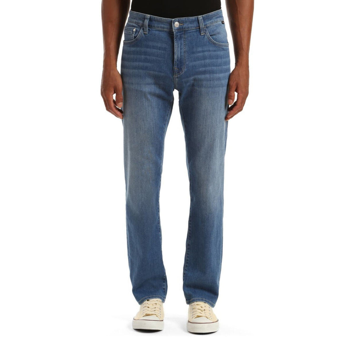 Mavi Men’s Zach Slim Straight Leg Jeans-Brushed Feather Blue- 30Wx34L - New Tag