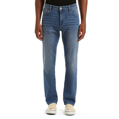 Mavi Men’s Zach Slim Straight Leg Jeans-Brushed Feather Blue- 30Wx34L - New Tag