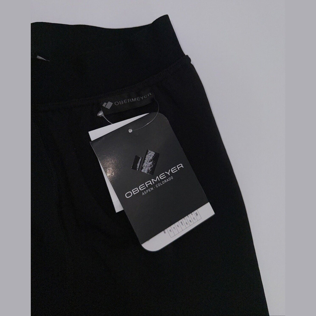 Obermeyer Men's Thermal Fleece Base Layer Bottoms Ultragear- Black - XLarge- New