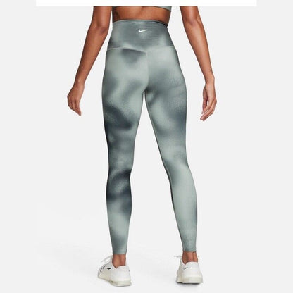 Nike Women's One Dri-FitHigh-Waisted Graphic Leggings-Black/Grey-XLarge-New $65