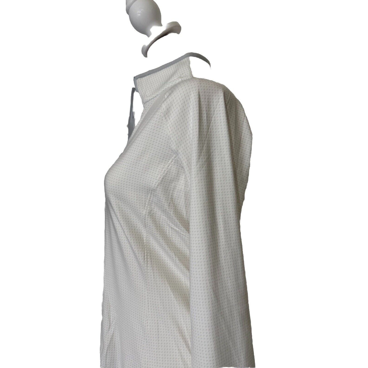 $75 Under Armour Women’s T2 Print Tech 1/4 Zip Long Sleeve Top-White-Small-New
