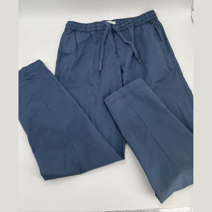 Sonoma Men’s Slim Fit Pull On Drawstring Pants - Turnberry Blue- Small- New Tag