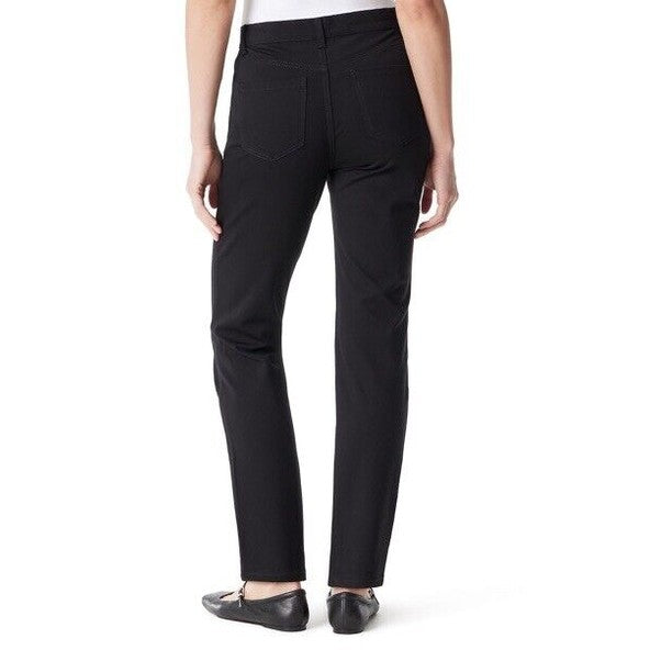 Gloria Vanderbilt Women’s Amanda Ponte Pants- Black- Size 6 - New