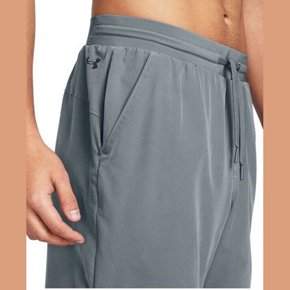 Under Armour Men’s 7.5" Drawstring Hybrid Shorts- Gravel - Small