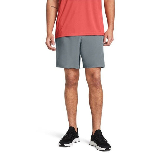 Under Armour Men’s 7.5" Drawstring Hybrid Shorts- Gravel - Small