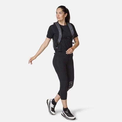 $95 Rossignol Women’s Stretch 3/4 Length Running Tights- Black- Medium- New Tags