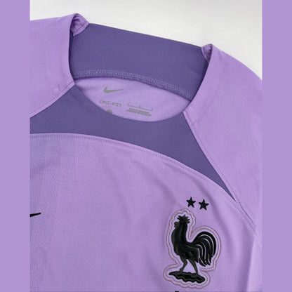 $95 Nike Men’s France Goalkeeper Soccer Jersey FFF DN0664-581-Purple-Large-New