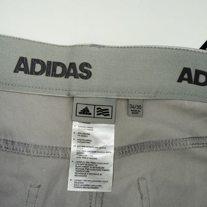 $80 Adidas Ultimate 365 Men's Tapered Golf Pants ADVR0856- Grey-34W 30L-New Tags