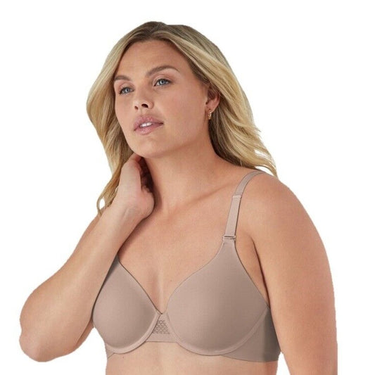 Bali Woman’s UltimateSmoothing Lightweight T-ShirtUnderwire Bra DF4481-Blush-36C