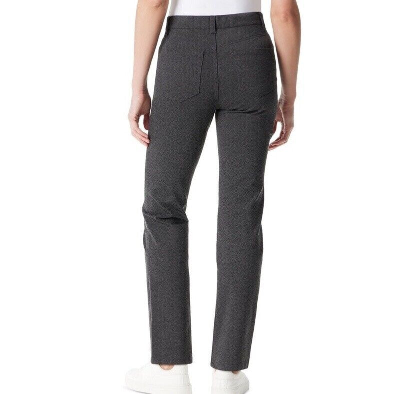 Gloria Vanderbilt Women's Amanda Ponte Jean-Heather Grey- Size 6