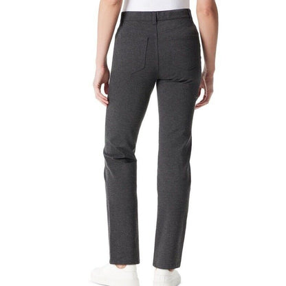 Gloria Vanderbilt Women's Amanda Ponte Jean-Heather Grey- Size 6