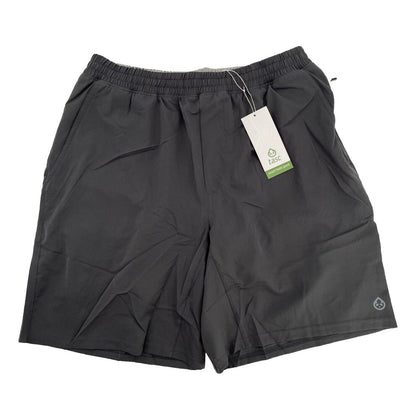 $64 Tasc Men's Weightless Recess 8" Tech Shorts-Dark Alloy Grey- Small-New Tag