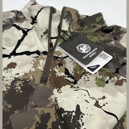 Fieldsheer Performance Men’s Mobile Cooling Long Sleeve Mock-Kings Camo-Medium