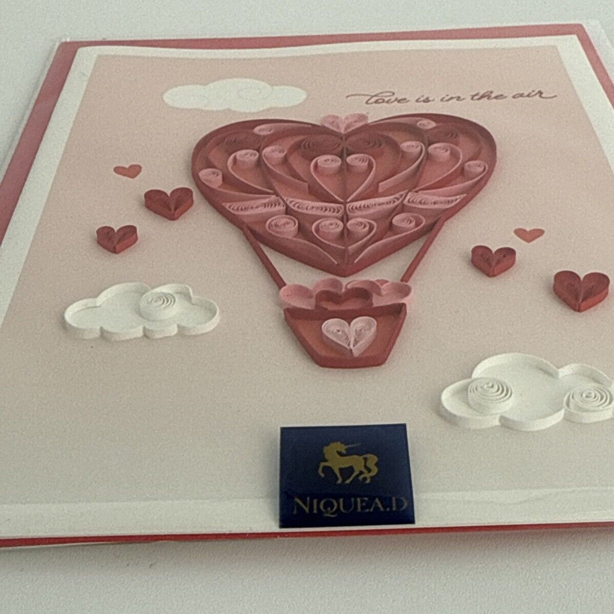 Lot Of 2 Niquea.D Dimensional Valentine's Day Greeting Cards- Upscaled Quality!