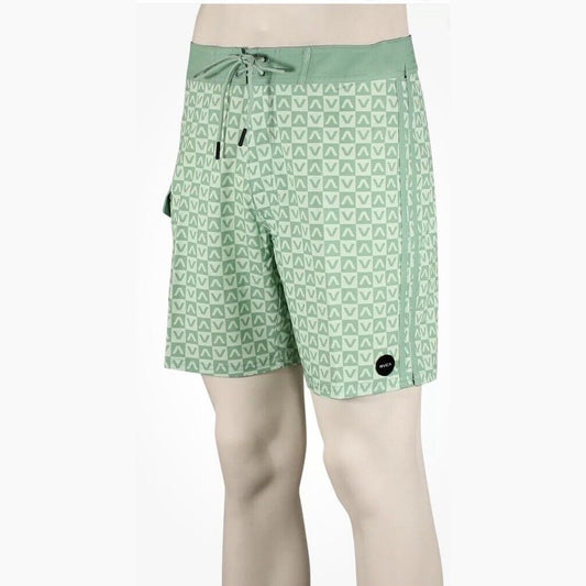 $60 RVCA Men’s Restless 17" Boardshorts Trunks- Green Haze - Size: 31”W- New Tag