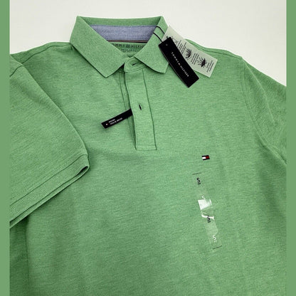 Tommy Hilfiger Men’s Justin Reg Fit Polo Shirt - Light Green -Small-MSRP $64.50