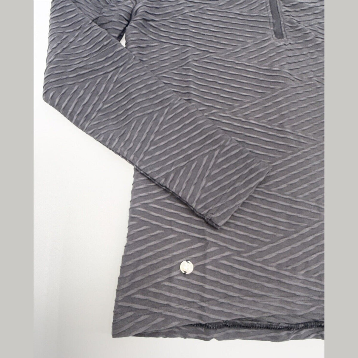 $130 DAILY SPORTS Women's Florence Roll Neck Zip Golf Shirt- Black -Medium -New