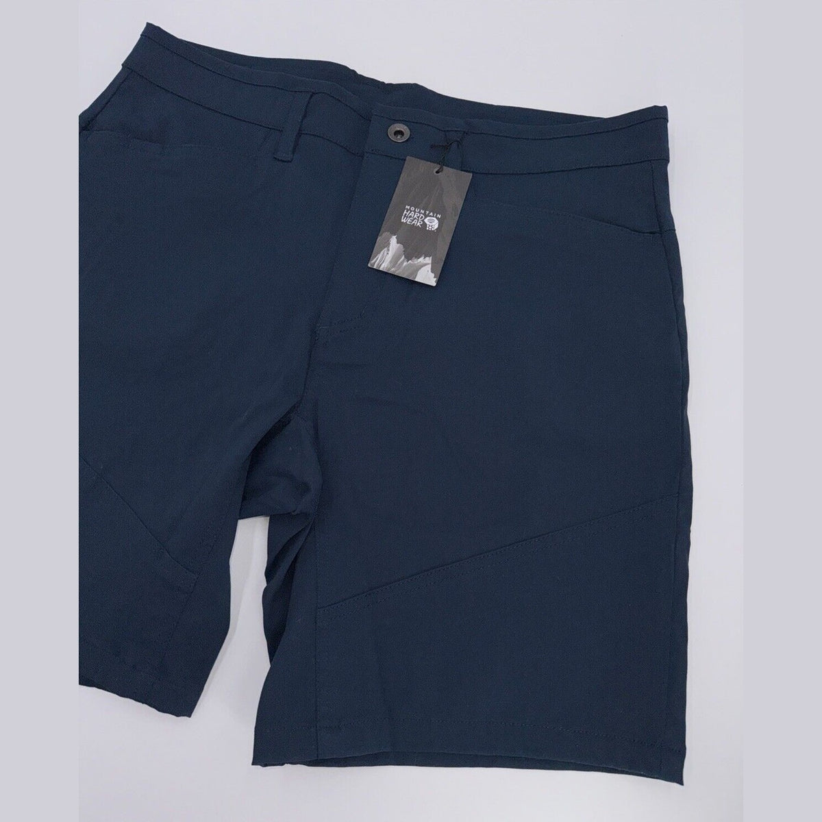 $79 Mountain Hardwear Men’s AP Active Shorts Hiking 9” - Navy -Size: 34”W- NEW
