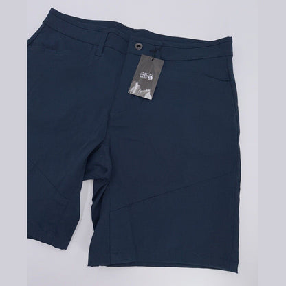 $79 Mountain Hardwear Men’s AP Active Shorts Hiking 9” - Navy -Size: 34”W- NEW