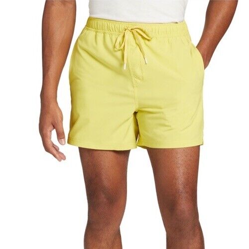 Alpine Design Men’s Active Outlook 5” Pull On Short- Green Mango- Large- NWT