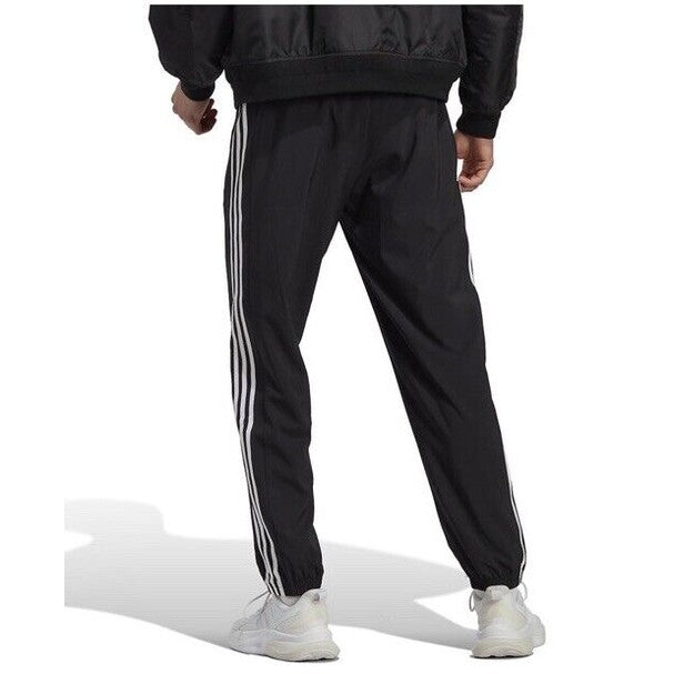 Adidas Men’s AEROREADY Essentials 3-Stripes Pants Jogger-Legend Ink- Small- NWT