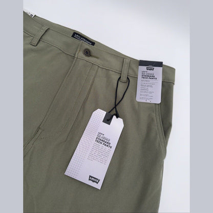 $69 Levi’s Men’s XX Chino Standard Tech Pants- Olive Green- 34W x 30L- New Tags
