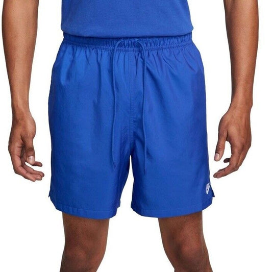 $50 Nike Men's Woven Flow Shorts FN3307-Royal Blue - Size: Medium- New Tags