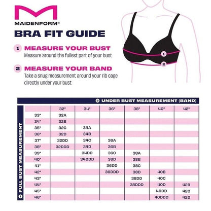 Maidenform Women’s Barely There Underwire T-Shirt Bra DM2321 - Blush- 36C