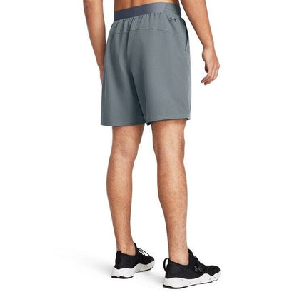 Under Armour Men’s 7.5" Drawstring Hybrid Shorts- Gravel - Small