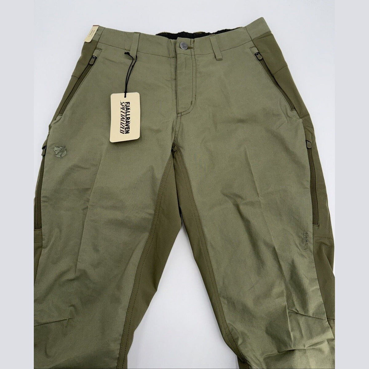 $160 Fjallraven Women’s Specialized Riders Hybrid Trousers-Green EU:36 (27” 28”)