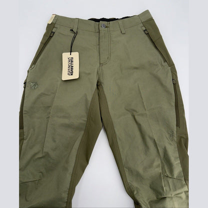 $160 Fjallraven Women’s Specialized Riders Hybrid Trousers-Green EU:36 (27” 28”)