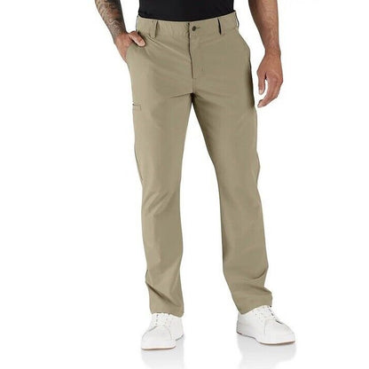 $98 Carhartt Men’s Force Sun Defender Lightweight Relaxed Fit Pants-Beige-Medium