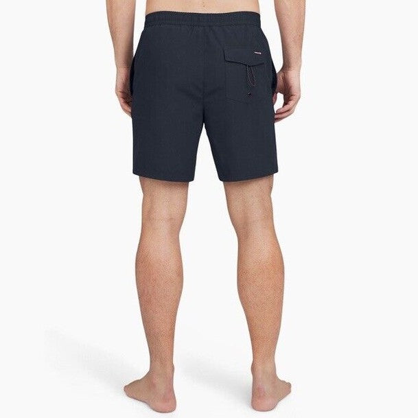 QUICKSILVER Men’s Behind the Waves 6.5" Volley Swim Shorts - Navy Blazer-XSmall