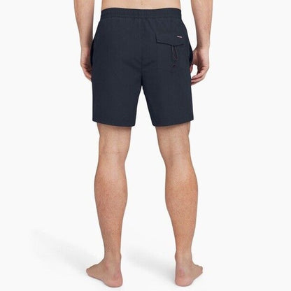QUICKSILVER Men’s Behind the Waves 6.5" Volley Swim Shorts - Navy Blazer-XSmall