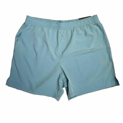 $58 RBX Men’s 5” Training Shorts - Aqua- Large