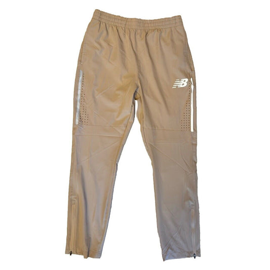 $65 New Balance Men’s All Motion Tapered Needle Punch Pants-Stoneware- Small-New