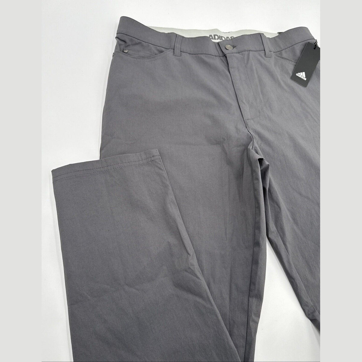$80 ADIDAS Men's Ultimate 365  5-Pocket Tapered Golf Pants-Grey 5 -36W 30L-New