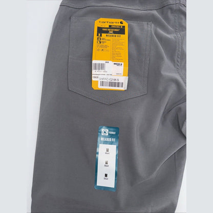 $98 Carhartt Men’s Force Sun Defender Lightweight Pants-Steel-Medium Short-New