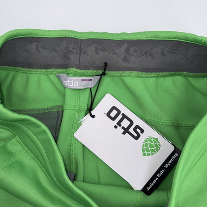 $138 Stio Women's Gannett Peak Fleece Pants-  Alpine Green- Medium- New Tags