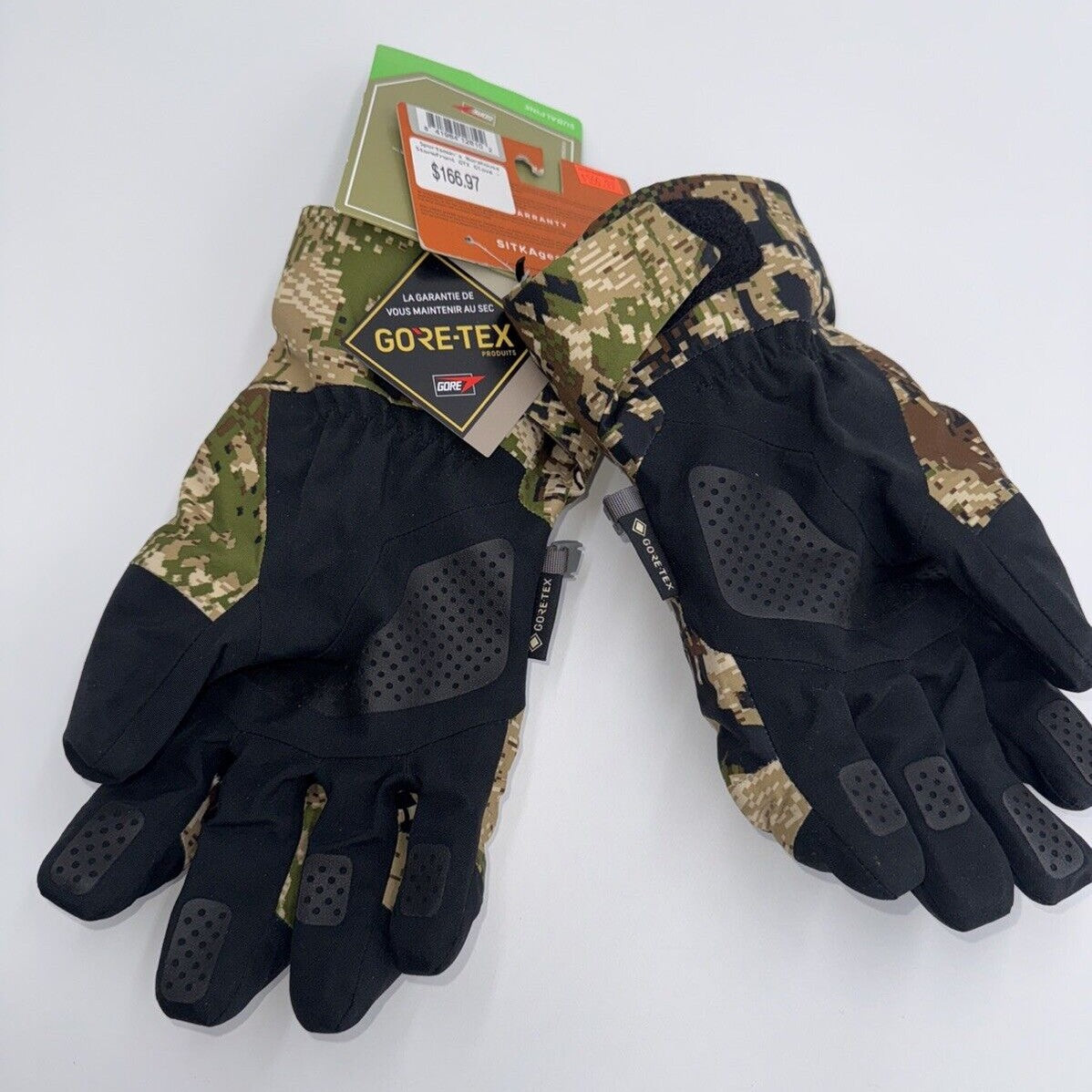$167 Sitka Stormfront GTX Glove Optifade Subalpine Medium 90288-SA-M- Medium