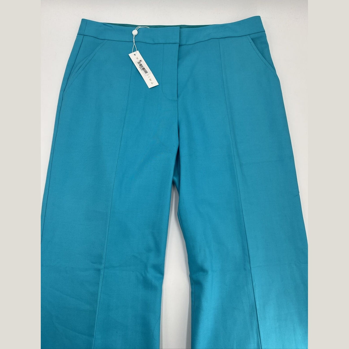 $298 Trina Turk Women’s Tailored Fit Daydream Slit Pants-Atmosphere-Size: 10 (L)