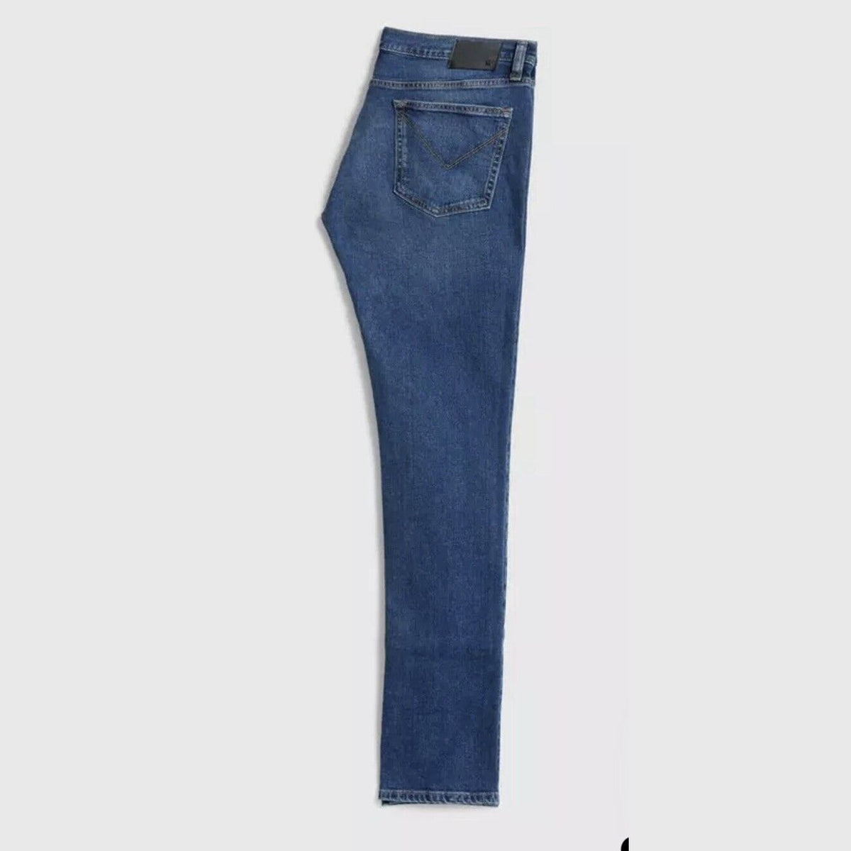 $228 John Varvatos Men’s USA Wight Skinny Straight Denim Jeans-Dark Indigo- 33W