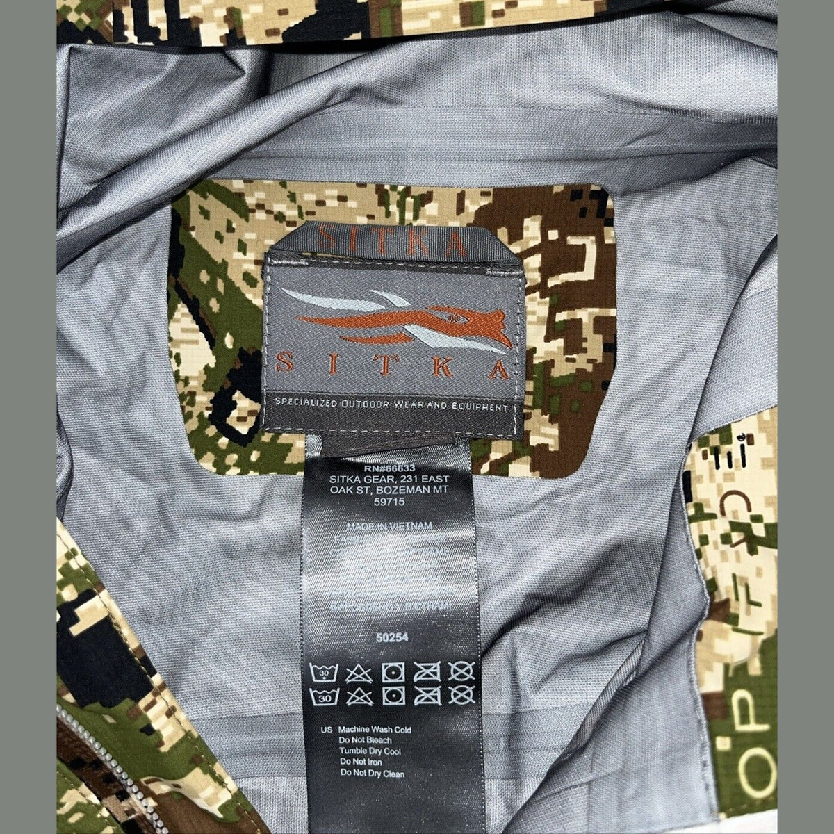 $345 SITKA Men’s Dew Point Jacket 50254-SA Optifade Subalpine- Medium - New Tags