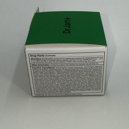 Dr. Jart Cicapair Tiger Grass Color Correcting Treatment SPF 30 0.5oz New In Box