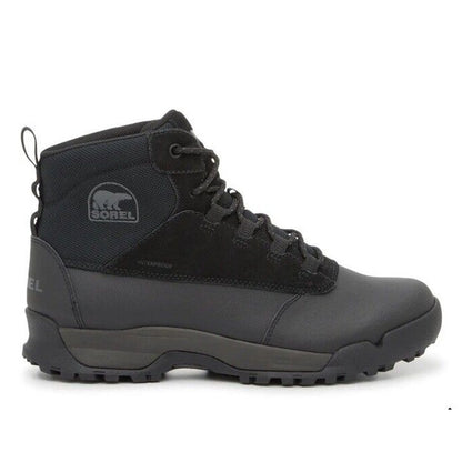 $140 Sorel Men's Buxton Winter Boots Waterproof Insulated- Black- Size: 10M-New