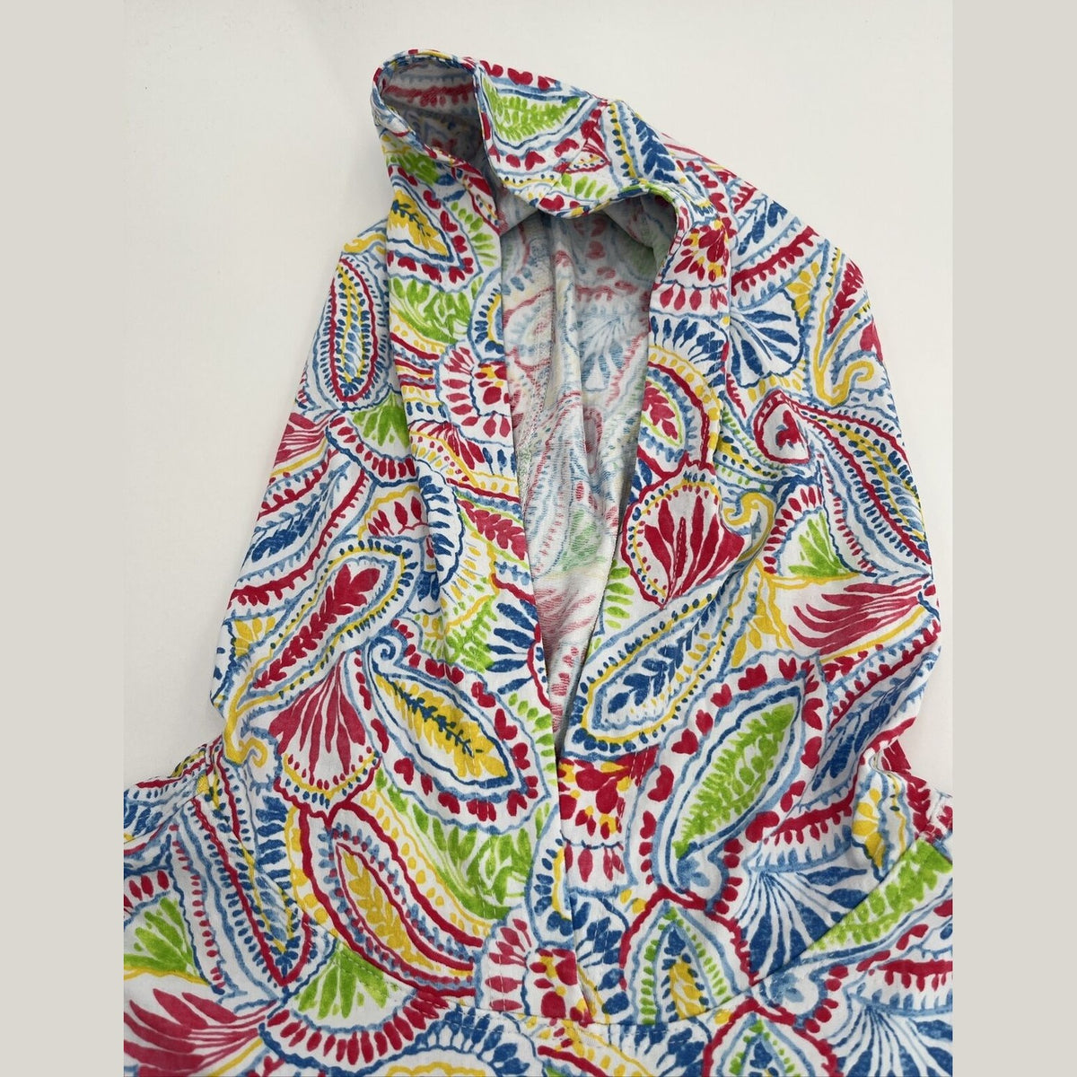 $110 IBKUL Women’s Massie Print Long Sleeve Hoody -Watermelon Multi-Small-New