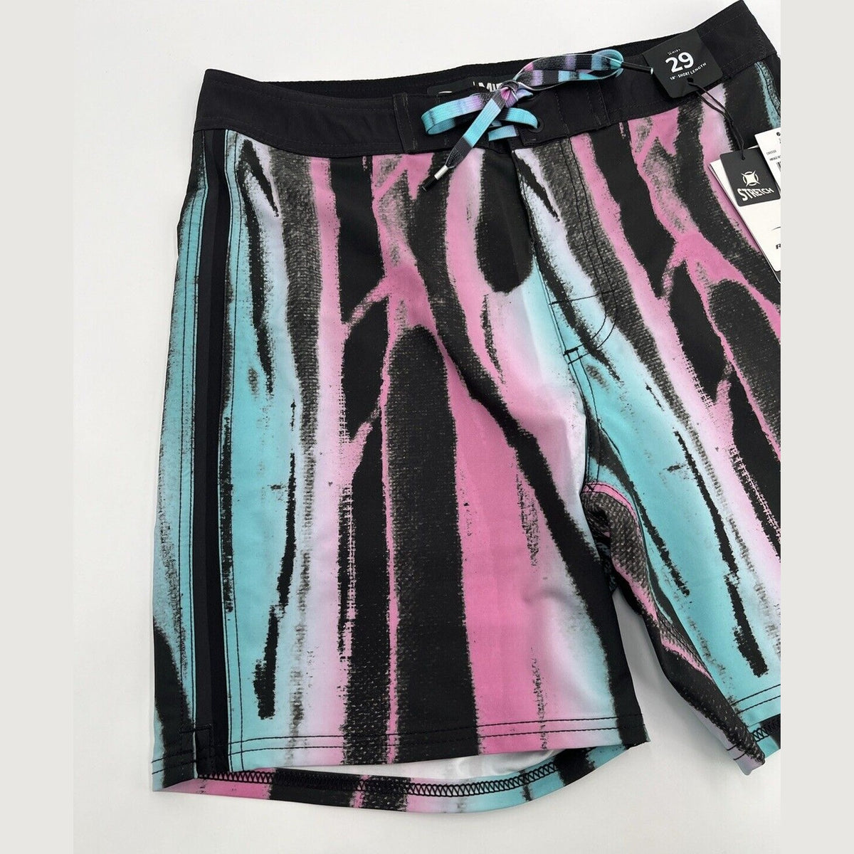 $60 Rip Curl Men’s Mirage Board Shorts Stretch Lightweight-Multicolor-Size: 29W