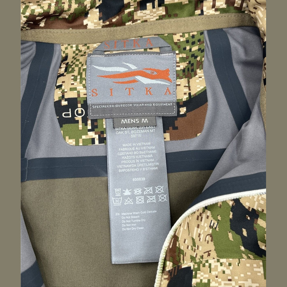 Sitka Gear Mountain Evo Jacket Optifade Subalpine 600039-SA-Medium-New Tags $329