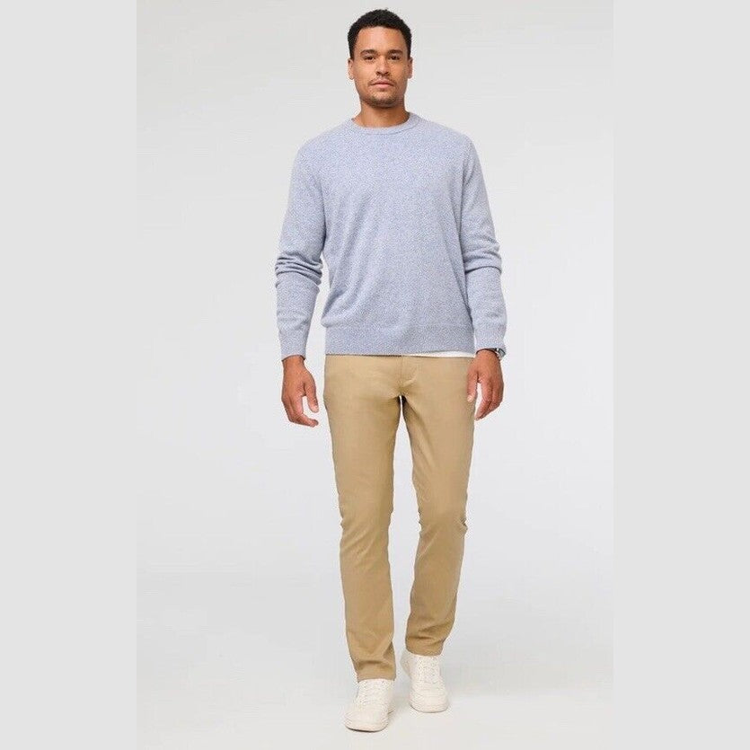 $139 DU/ER Men’s NuStretch Slim Fit 5 Pocket Chino Pants- Khaki - 33W 32L - New